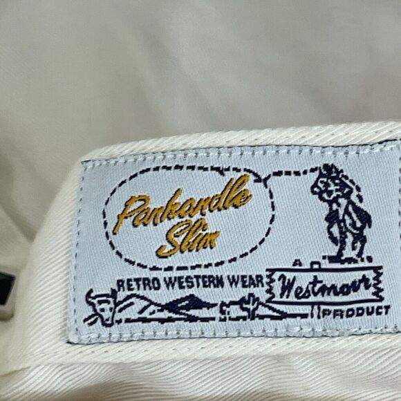 Panhandle Slim Western Black and Cream Shirt - Picture 12 of 16